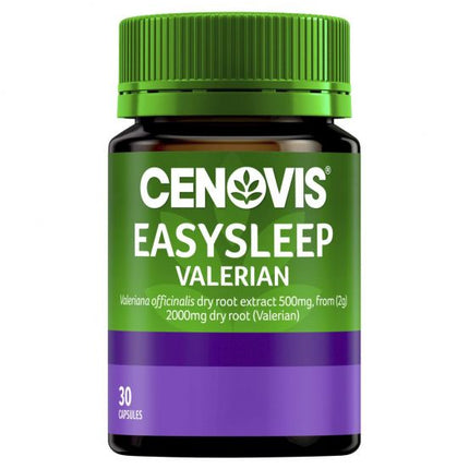 Cenovis Easysleep Valerian 2000Mg Caps 30 - OhYouLuckyDuck.com.au