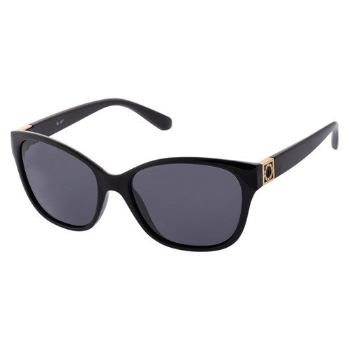 Black Ice Anabelle Cat Eye Sunglasses With Polarised Smoke Lenses