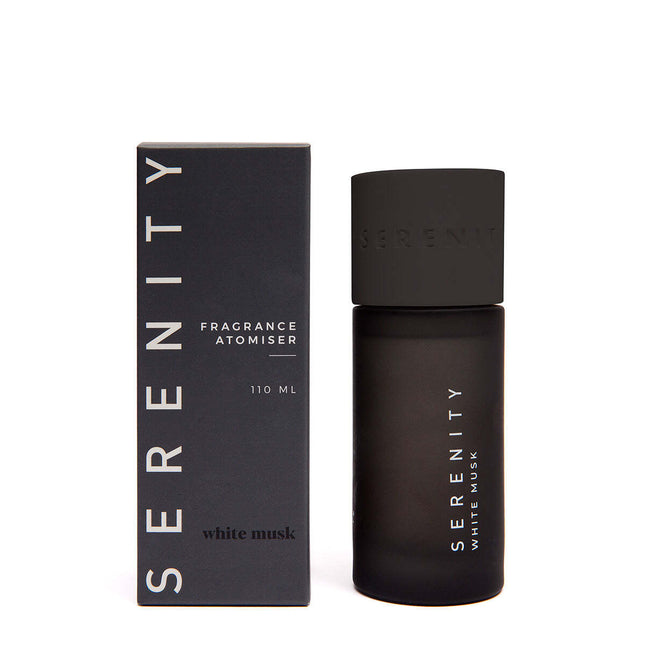 Serenity Coloured Core Room Scented Spray White Musk 110ML