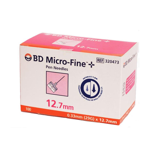 Bd Micro-Fine + Pen Needle 29g X 12.7mm 100