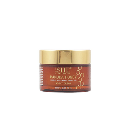 SHE Manuka Honey Night Cream - OhYouLuckyDuck.com.au