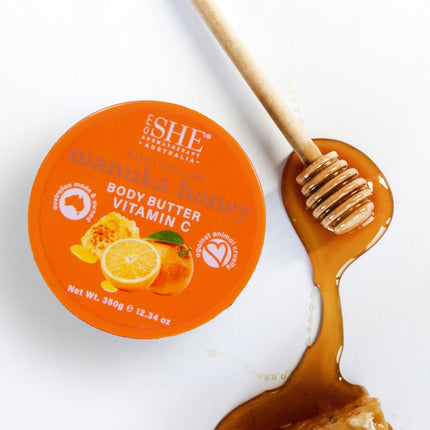 Omshe Australia Australian Manuka Honey and Vitamin C Body Butter