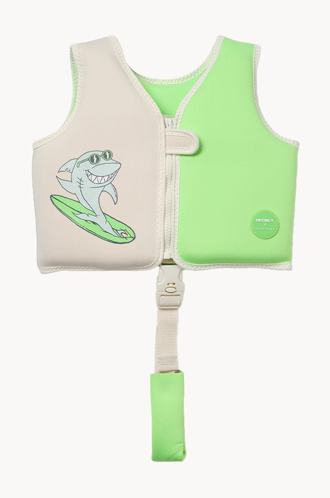 Sunnylife Shred Shark Kids Swim Vest for Ages 2 to 3 Years