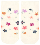 Toshi Organic Jacquard Ankle Socks Wild Flowers for Ages 1-2