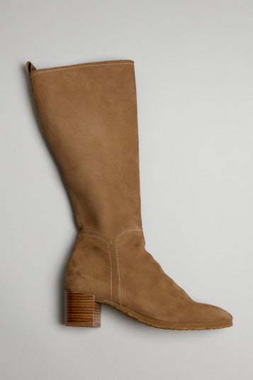 Arche Sample Squati Tan Nubuck Knee Boot