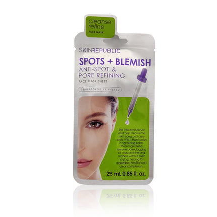 Skin Republic Spots & Blemish Face Mask 25ml - OhYouLuckyDuck.com.au