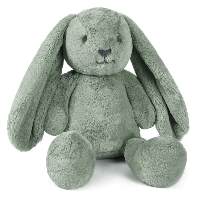 OB Designs Big Beau Bunny Sage Green Plush Toy 40CM