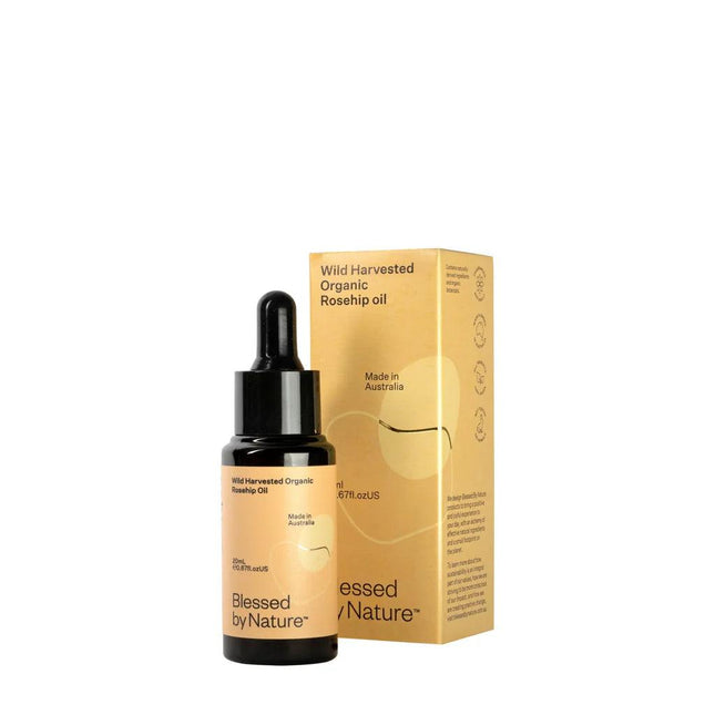 Blessed Wild Harvested Organic Rosehip Oil 20Ml - OhYouLuckyDuck.com.au