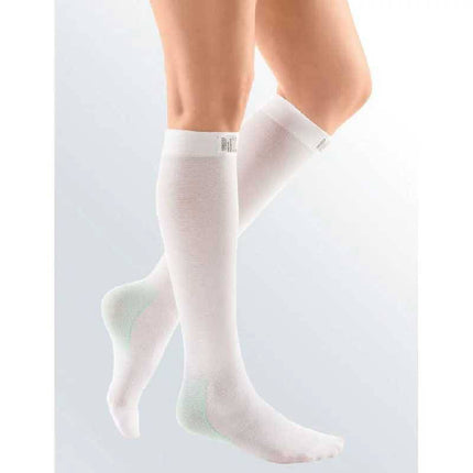 GCS Anti-Embolism Safety Sole Compression Stockings Knee Length Medium 1 Pair