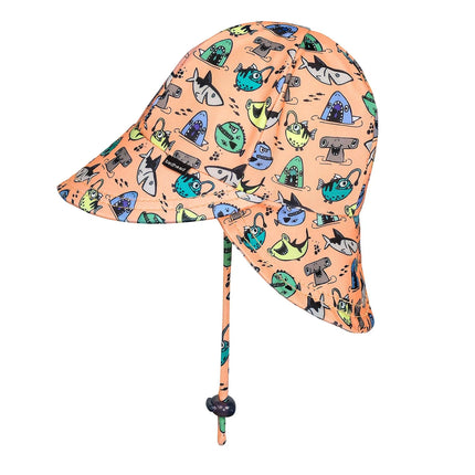 Bedhead Hats Swim Legionnaire Flap Beach Hat Nippers 1 to 2 Year Medium