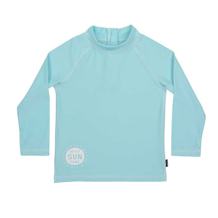 Bedhead Hats Kids Rash Vest UPF50 Plus Aqua 1 to 2 Years Medium