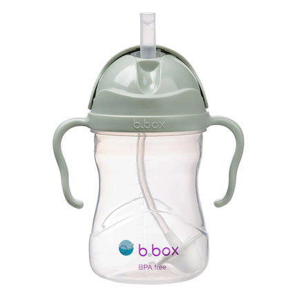 B.Box Sippy Cup With Weighted Straw For Toddlers Sage 240ML