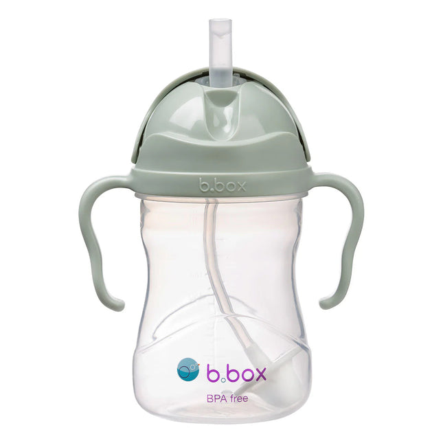 B.Box Sippy Cup With Weighted Straw For Toddlers Sage 240ML