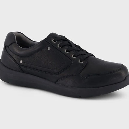 Homyped Samuel Lace Up Mens Shoes Black