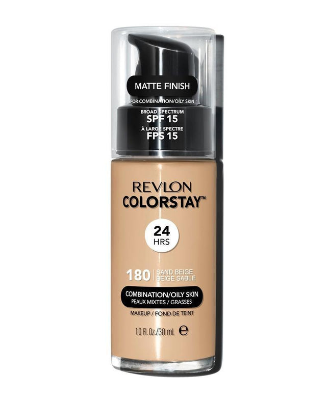 Revlon ColorStay Makeup for Combination/Oily Skin 30mL - 180 Sand Beige - OhYouLuckyDuck.com.au