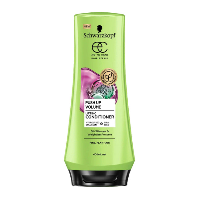 Schwarzkopf Extra Care Push Up Volume Conditioner 400mL - OhYouLuckyDuck.com.au