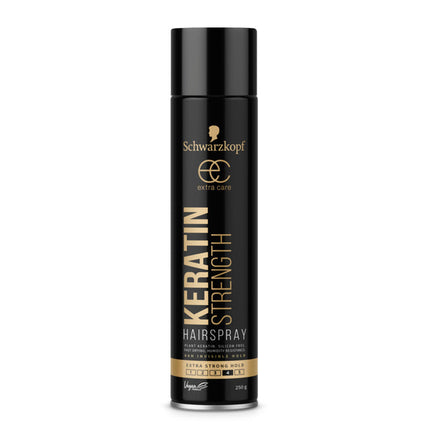 Schwarzkopf Extra Care Keratin Strength Hairspray Maximum Hold 250g