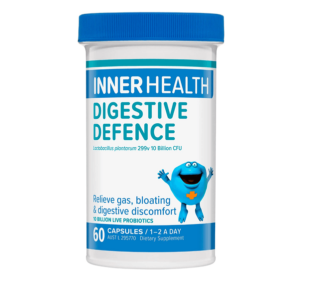 Ethical Nutrients Inner Health Digestive Defence Caps 60 - OhYouLuckyDuck.com.au