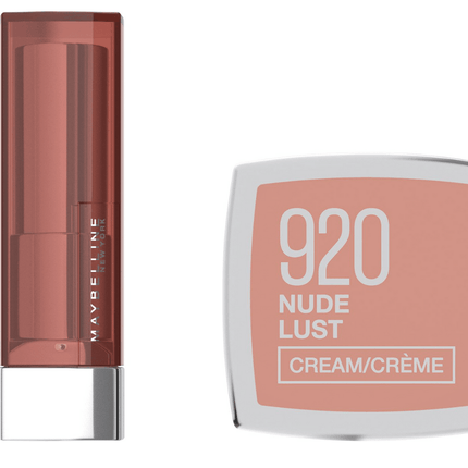 Maybelline Color Sensational Lipstick Color 920 Nude Lust - OhYouLuckyDuck.com.au