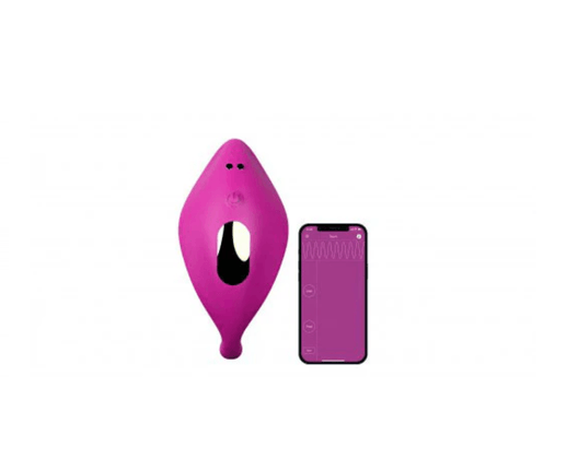 STIM U Wearable Clitoral Vibrator APP Control purple - OhYouLuckyDuck.com.au