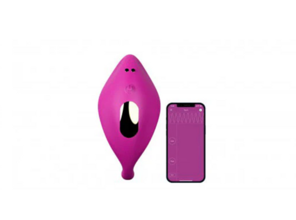 STIM U Wearable Vibrator APP Control purple - OhYouLuckyDuck.com.au