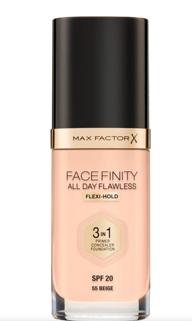 Max Factor Facefinity 3-In-1 Foundation 55 Beige - OhYouLuckyDuck.com.au