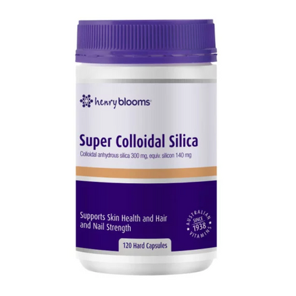 Blooms Super Colloidal Silica 300MG Caps 120 - OhYouLuckyDuck.com.au