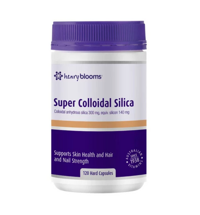 Blooms Super Colloidal Silica 300MG Caps 120 - OhYouLuckyDuck.com.au