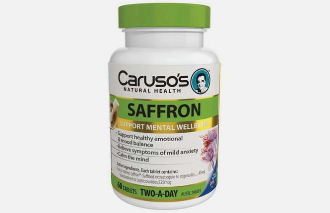 Caruso’s Saffron Tabs 60 - OhYouLuckyDuck.com.au