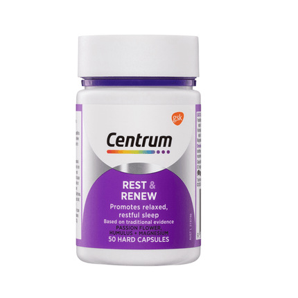 Centrum Rest & Renew Caps 50 - OhYouLuckyDuck.com.au