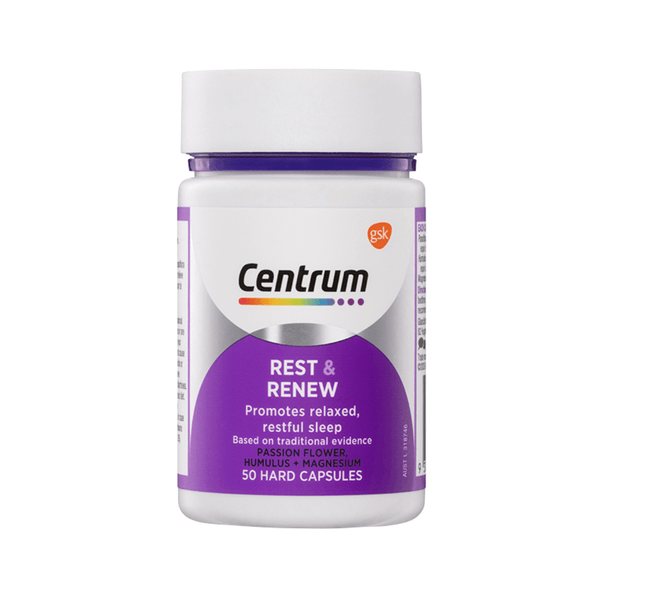 Centrum Rest & Renew Caps 50 - OhYouLuckyDuck.com.au