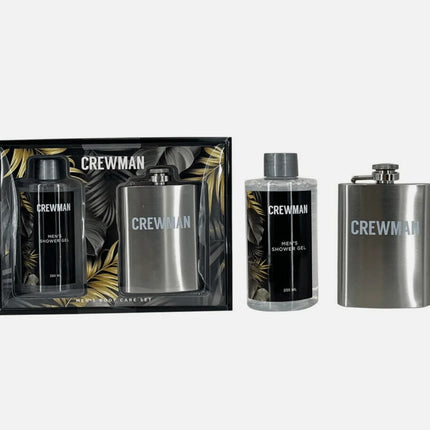 Crewman Shower Gel & Flask 2 Piece Gift Set