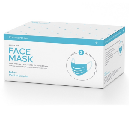 Bella Level 2 Kids Face Mask 50PK - OhYouLuckyDuck.com.au