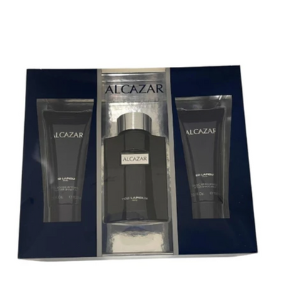 Ted Lapidus Alcazar 100ML EDT, After Shave Balm, Shampoo 3PC Set - OhYouLuckyDuck.com.au