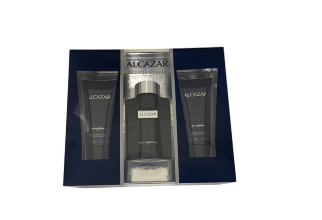 Ted Lapidus Alcazar 100ML EDT, After Shave Balm, Shampoo 3PC Set - OhYouLuckyDuck.com.au
