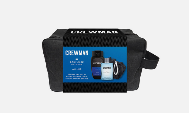 Crewman Gift Set EDT 100 ML, 200 ML Body Wash Allure - OhYouLuckyDuck.com.au