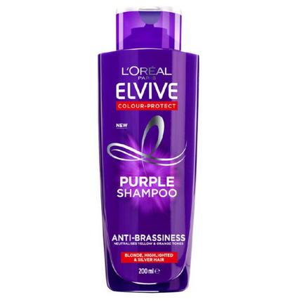 Loreal Elvive Shampoo Colour Protect Purple 200ML - OhYouLuckyDuck.com.au