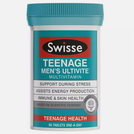 Swisse Mens Teenage Ultivite Tabs 60 - OhYouLuckyDuck.com.au