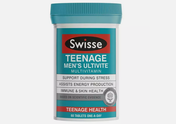 Swisse Mens Teenage Ultivite Tabs 60 - OhYouLuckyDuck.com.au