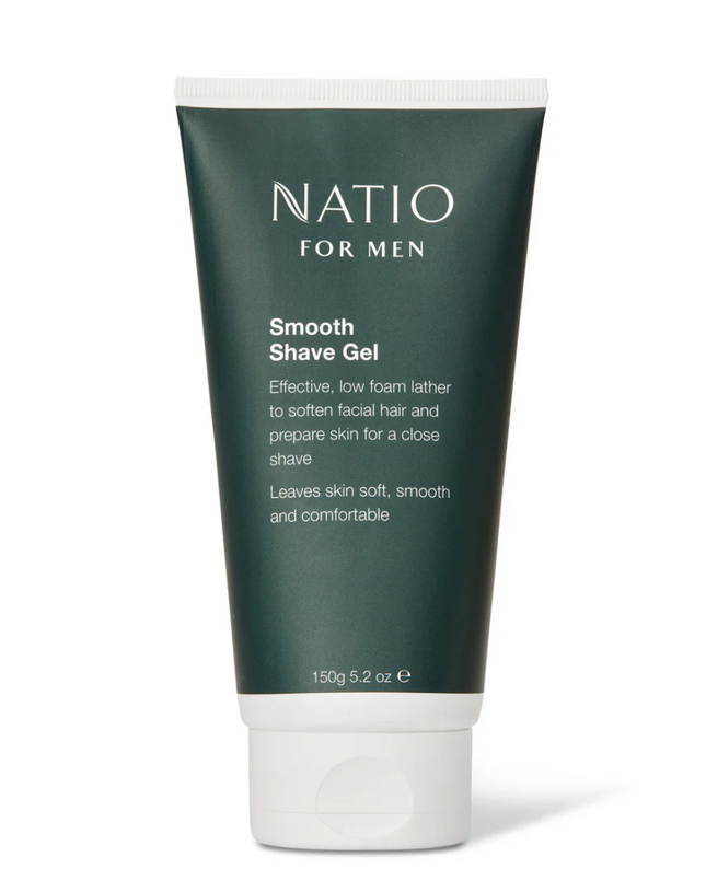 Natio for Men Smooth Shave Gel 50ML - OhYouLuckyDuck.com.au
