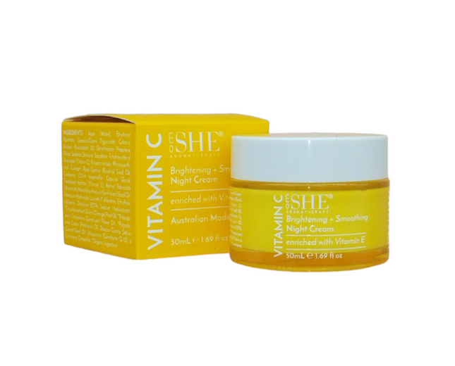 She Vitamin C Night Cream - OhYouLuckyDuck.com.au