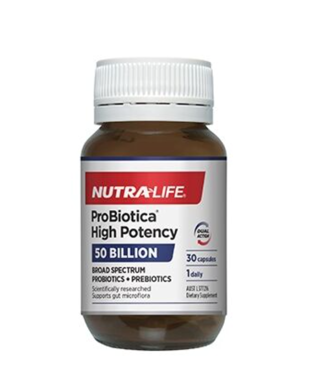 Nutralife Probiotica 50 Billion Caps 30 - OhYouLuckyDuck.com.au
