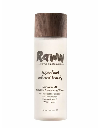 Raww Remove-Me Micellar Cleansing Water 100ML - OhYouLuckyDuck.com.au