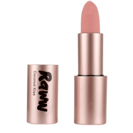 Raww Coconut Kiss Lipstick Petite Peach - OhYouLuckyDuck.com.au