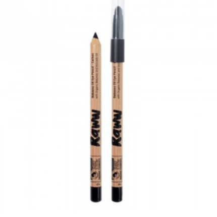 Raww Babassu Oil Eye Pencil Carbon Black - OhYouLuckyDuck.com.au