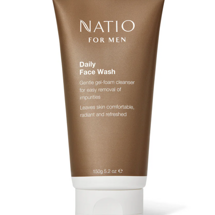 Natio for Men Daily Face Wash 50ML - OhYouLuckyDuck.com.au