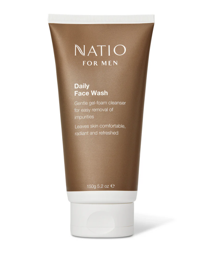Natio for Men Daily Face Wash 50ML - OhYouLuckyDuck.com.au