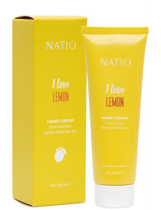 Natio Hand Cream I Love Lemon - OhYouLuckyDuck.com.au
