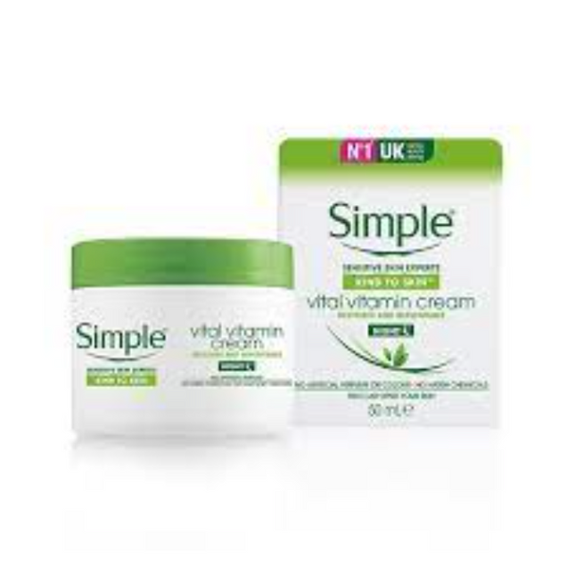 Simple Regen Night Cream Moisturising Cream 50ML - OhYouLuckyDuck.com.au