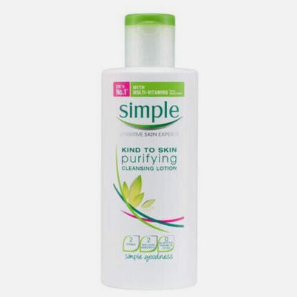Simple Kind to Skin Purifying Cleansing Lotion 200ML - OhYouLuckyDuck.com.au